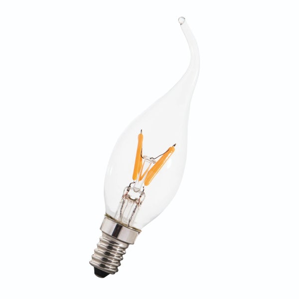 3w 2200K C35 LED Filament Wave Led kynttil&auml;lamppu E14 220lm (22W) 320&deg; Dimmable